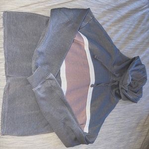 Hippie Rose Cropped Hooded Sweatshirt